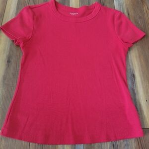 Old Navy Womens Size Medium Red Stretchy Top